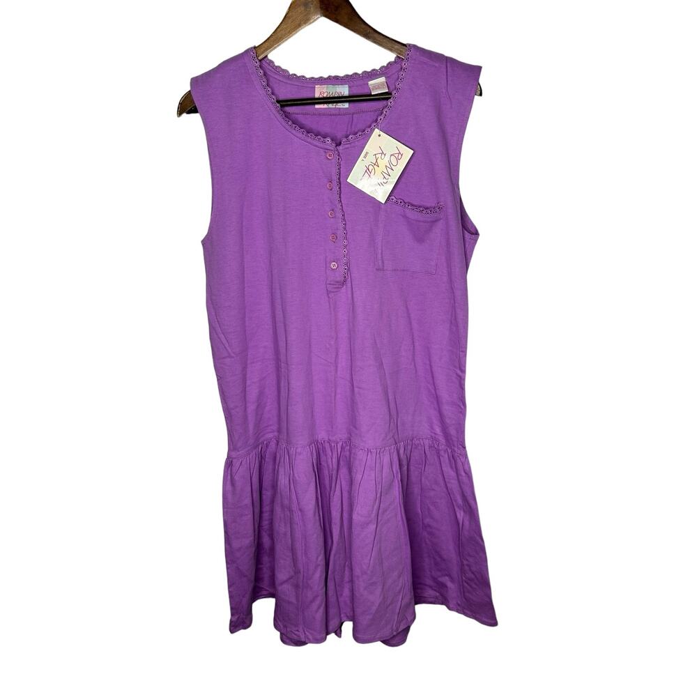 Rompin rage 90s Vintage‎ one piece romper sleeveless jumper size large womens